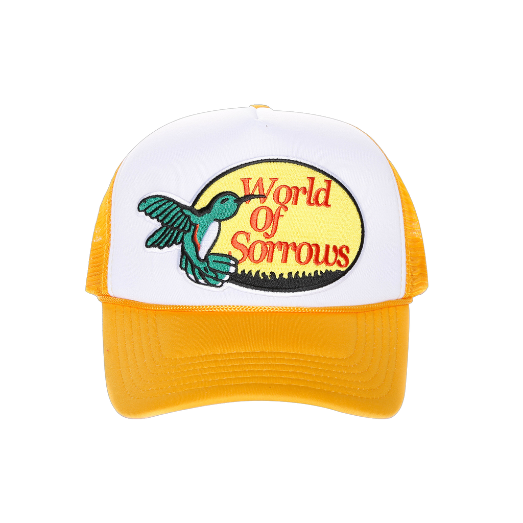 World of Sorrows Bass Hat (Yellow/White)