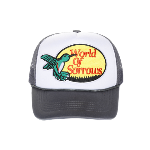 World of Sorrows Bass Hat (Grey/White)