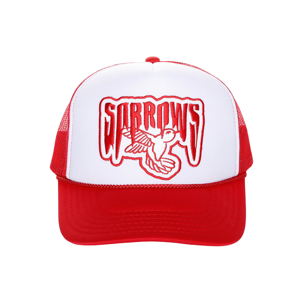 World of Sorrows Logo Hat (White/Red)