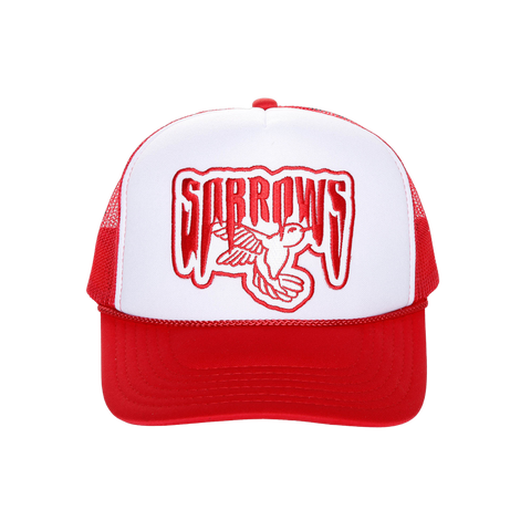 World of Sorrows Logo Hat (White/Red)