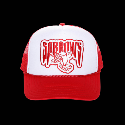 World of Sorrows Logo Hat (White/Red)