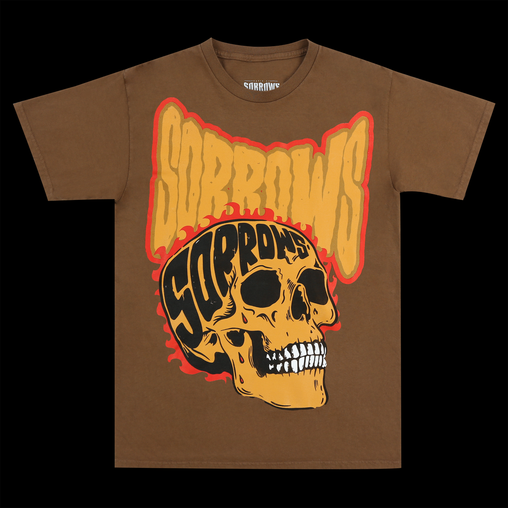 Sorrows Skull Tee (Brown)