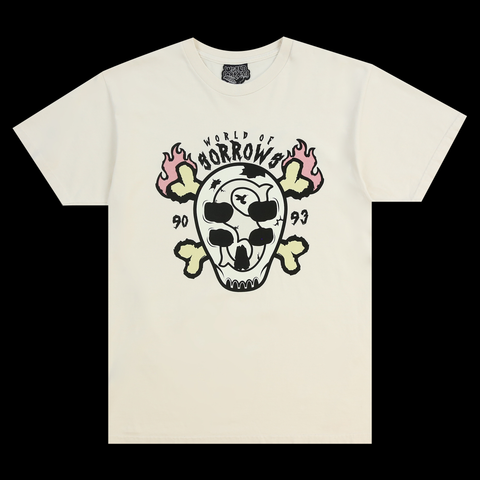 Skull 90 93 Tee (Cream)