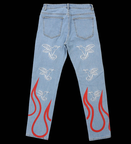 F*ck The World Denim (Blue)