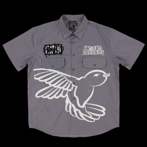 Classic Button Up (Grey)