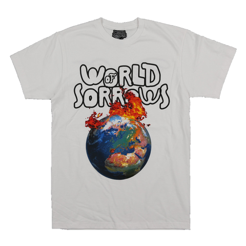 World On Fire Tee (White)