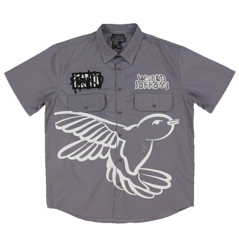 Classic Button Up (Grey)